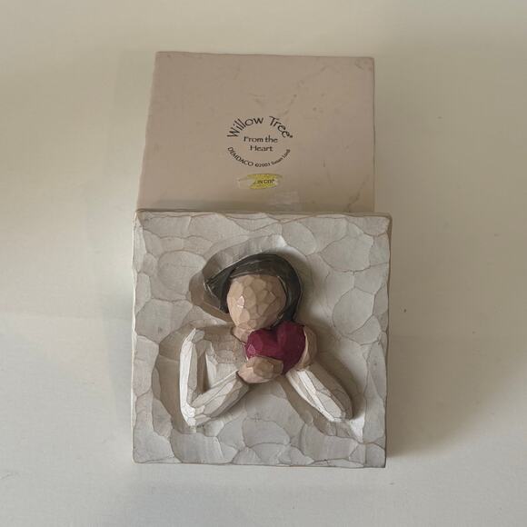 Willow Tree "From the Heart" Trinket Box 2003 - Picture 5 of 6